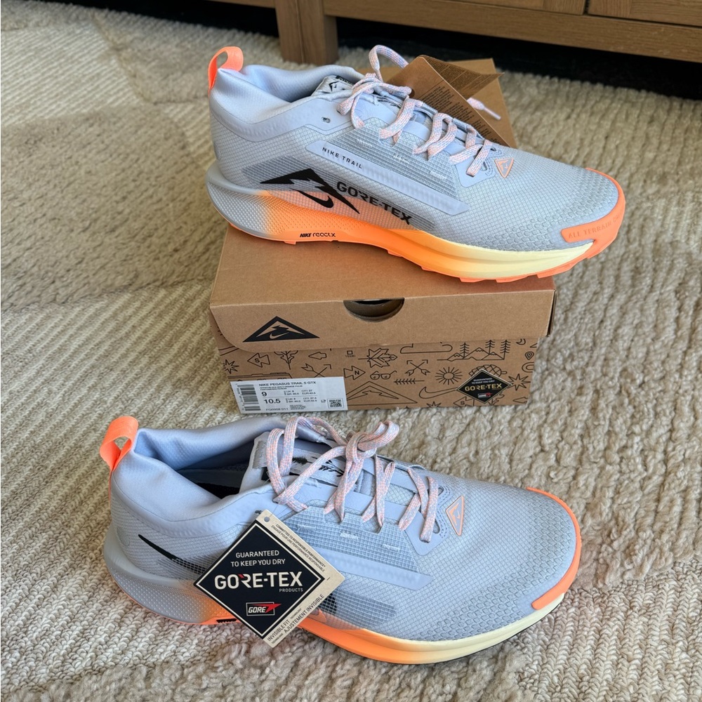 Nike Pegasus Trail 5 Gore-tex Waterproof Hiking Trail Running Shoes
